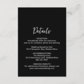 Genevieve Black モダン Photo結婚's エンクロージャーカード (正面)