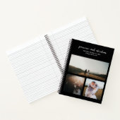 Genevieve Black モダン Photo結婚's ノートブック (内部)
