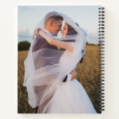 Genevieve Black モダン Photo結婚's ノートブック (裏面)