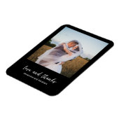 Genevieve Black モダン Photo結婚's マグネット (左側)