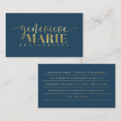 Genevieve Marieの名刺 名刺 (正面/裏面)