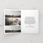 Genevieve Photoモダン結婚's 箔グリーティングカード (内側レイダウン)