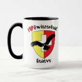 Genf, Genève, Ginevra, Genevra Tasse マグカップ (左)