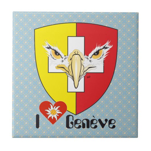 Genf / Genève Schweiz Suisse Svizzera Fliese タイル (正面)