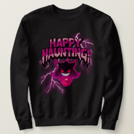 Gengar Shadow Pokemon "Happy狩り" Tシャツ，フード スウェットシャツ