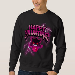 Gengar Shadow Pokemon "Happy狩り" Tシャツ，フード スウェットシャツ