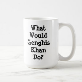 Genghis Khanのコーヒー・マグ コーヒーマグカップ
