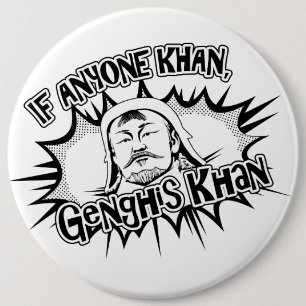 Genghis Khanはできます! 缶バッジ