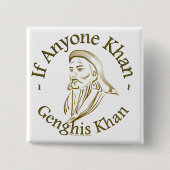 Genghis Khan 缶バッジ (正面)