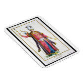 Genghis Khan (c.1162-1227)、『レセイル・デ・エスタム』より マグネット (右側)