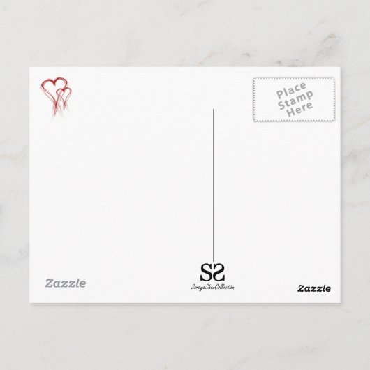 Genie Lamp with Data Smoke – はがき (裏面)