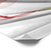 Genie Lamp with Heart Smoke - Poster ポスター (角)