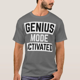 geniusモードが有効おもしろい tシャツ