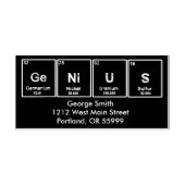 GeNiUS周期テーブル要素のカスタムスタンプ ラバースタンプ (インプリント)