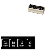 GeNiUS周期テーブル要素スタンプ ラバースタンプ (押印)