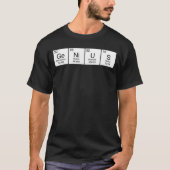 GeNiUS周期表頭字語 Tシャツ (正面)