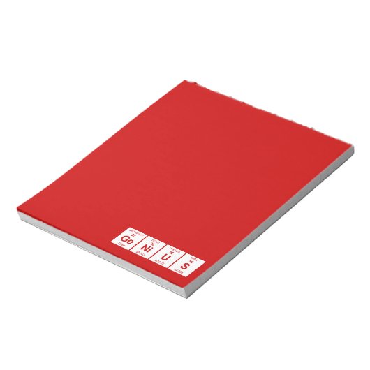 GeNiUS周期表 ノートパッド (回転)