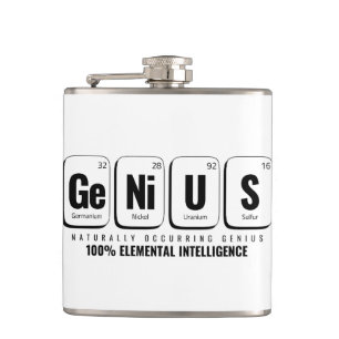 GENiUS周期表 – 科学おもしろいデザイン フラスク