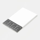 GeNiUS期別テーブル要素Post-Itメモ ポストイット (アングル)