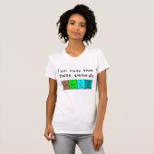 Genius期間表名のシャツ Tシャツ (正面フル)