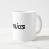 Genius  ジャンボコーヒーマグカップ (正面右)