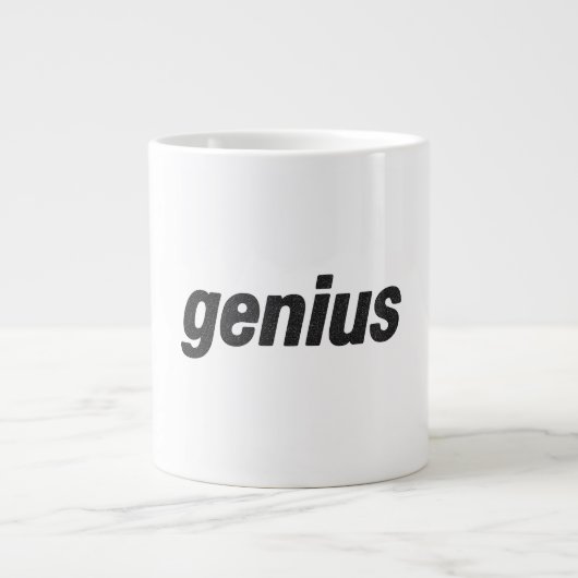 Genius  ジャンボコーヒーマグカップ (正面)