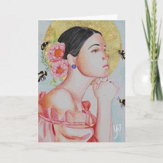 Genius フェミニン Greeting Card #2 カード