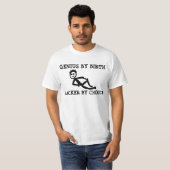 GENIUS by誕生SLACKER by choiceおもしろい, Tシャツ (正面フル)