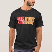 Genius By誕生Slacker By Choice Tシャツ (正面)