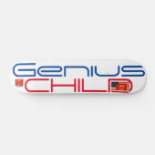 GENIUS CHILD JMT 7 3/4"スケートボードデッキ スケートボード (横)