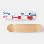 GENIUS CHILD JMT 7 3/4"スケートボードデッキ スケートボード (横)