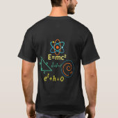 Genius Formula Tシャツ – ルックス頭が切れる、タイムレスEq. (裏面)