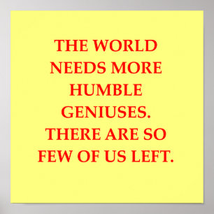 genius joke ポスター