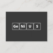 Genius - Periodic Table 名刺 (正面)