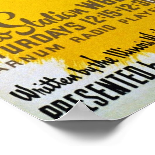 Genius Vintage Posterの瞬間 ポスター (角)