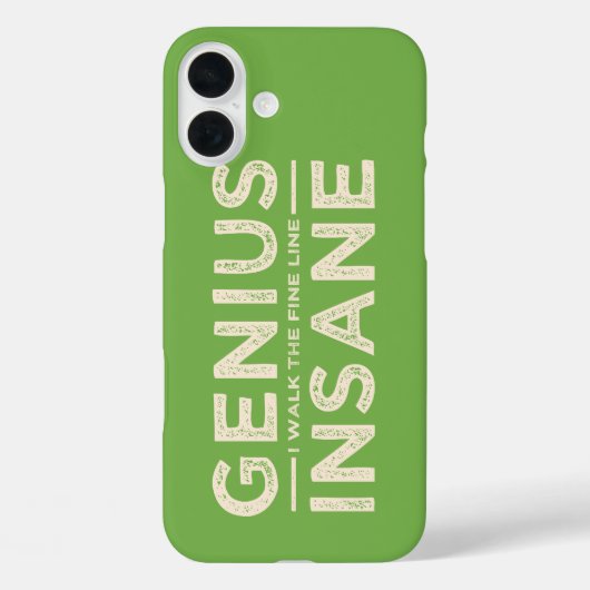 GENIUS VS IN狂ったカスタムSAMSUNGケース Case-Mate iPhoneケース (裏面)
