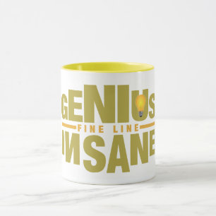 GENIUS VS IN狂ったマグカップ – スタイルとカラーの選択 マグカップ