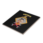 genius work おもしろいギーク修復コンピュータアニメーションc タイル (側面)