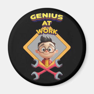 genius work おもしろいギーク修復コンピュータアニメーションc マグネット