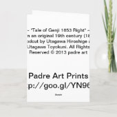 Genji 1853の権利の物語 カード (裏面)