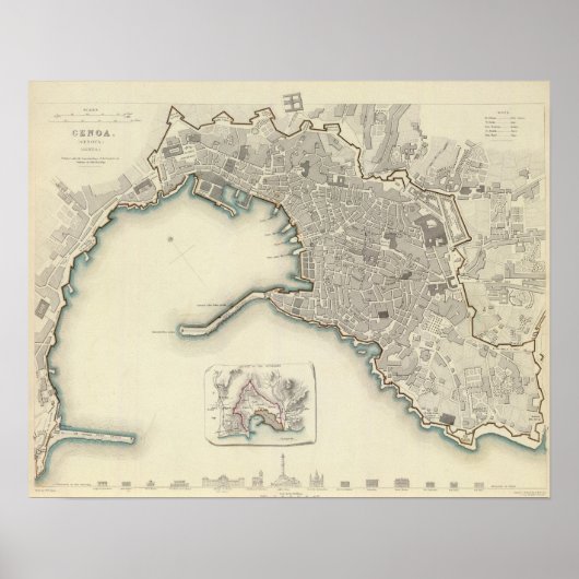 Genoa Genova Genes ポスター (正面)