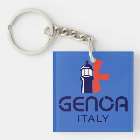 Genoa Italy Europe キーホルダー (正面)