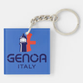 Genoa Italy Europe キーホルダー (裏面)