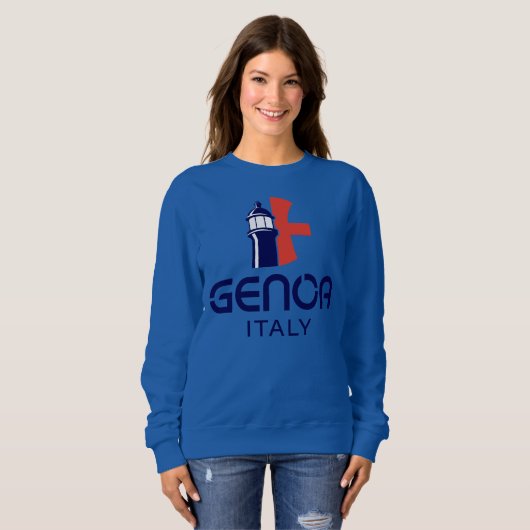 Genoa Italy Europe スウェットシャツ (正面フル)