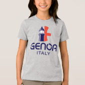 Genoa Italy Europe トライブレンドＴシャツ (正面)
