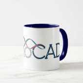 GenoCADのマグ マグカップ (正面右)