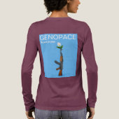 GENOPACE ジ・ブック トライブレンドTシャツ (背面)