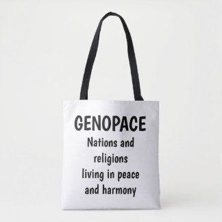 GENOPACE 平和に共存する国家と宗教 トートバッグ