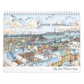 Genova Calendar 2026 カレンダー