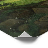 Genovava木製クリアリング， 1839-41 ポスター (角)